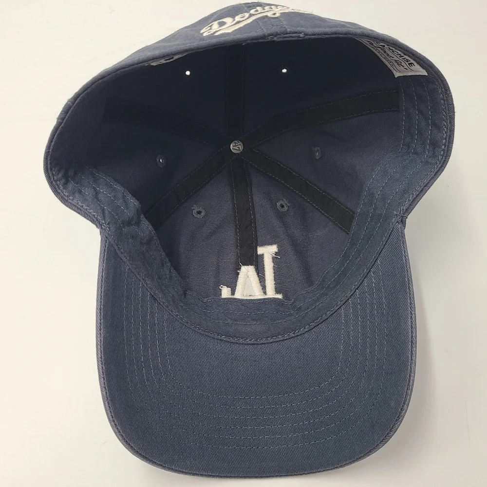 Los Angeles Dodgers Hat Fitted M 47 Brand Franchise Blue White MLB Baseball Men